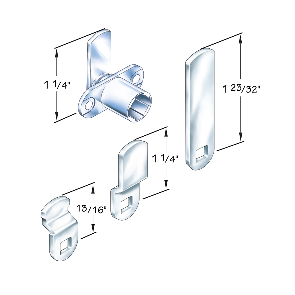 Cam lock kit – C165CB