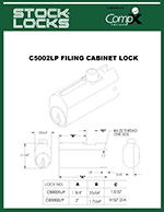 File cabinet lock – C5002LP thumbnail image