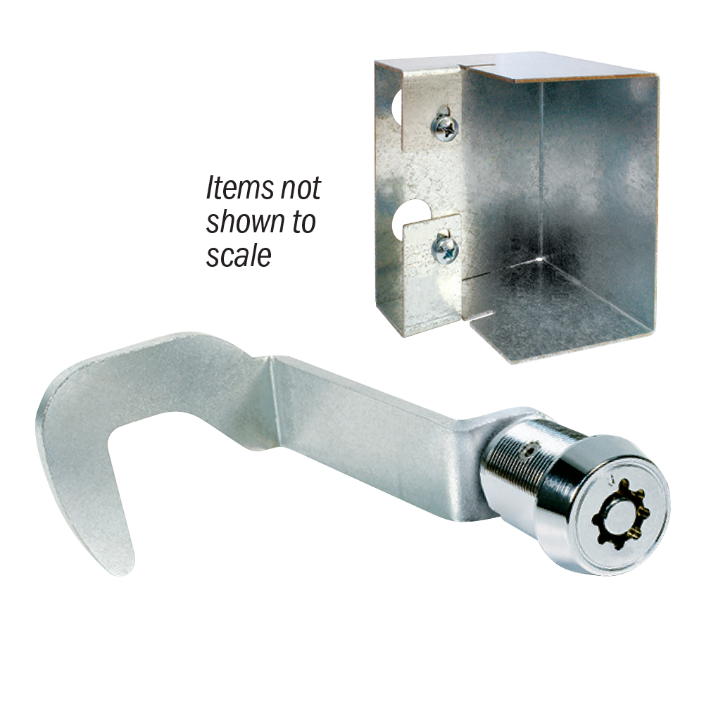 Ovation CAT door Turbine lock with security box – DWC-O-SB-2
