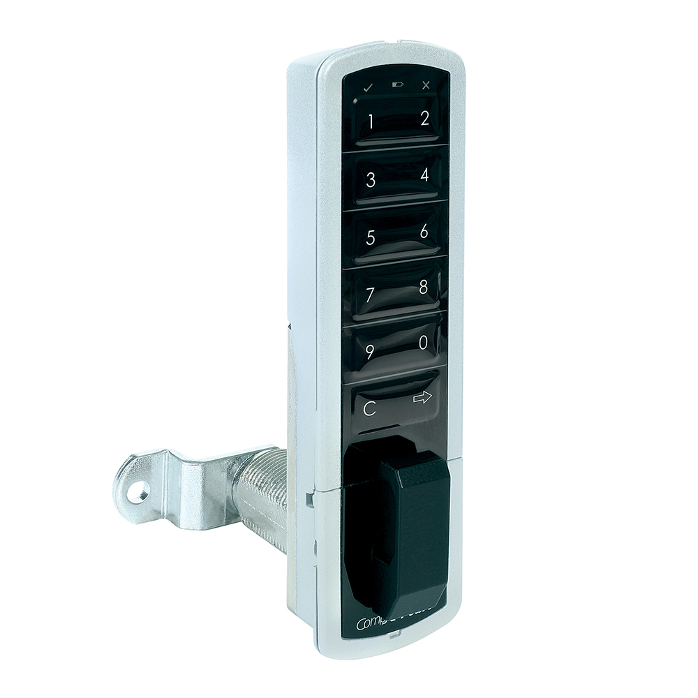 CompX Pearl, electronic push button cabinet lock, 7/16″ – PRLK-M-V-1