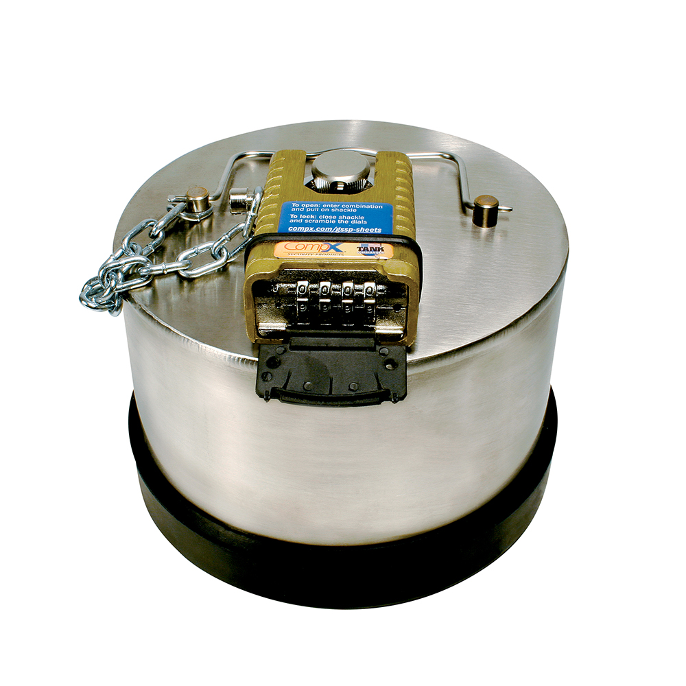 Smaller integrated cap padlock tank commander – TCT-PL