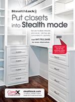 CompX Timberline ad: StealthLock – Put closets into Stealth Mode thumbnail image