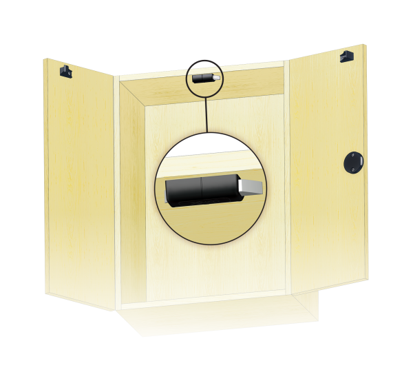 CompX Timberline Double Door Latch